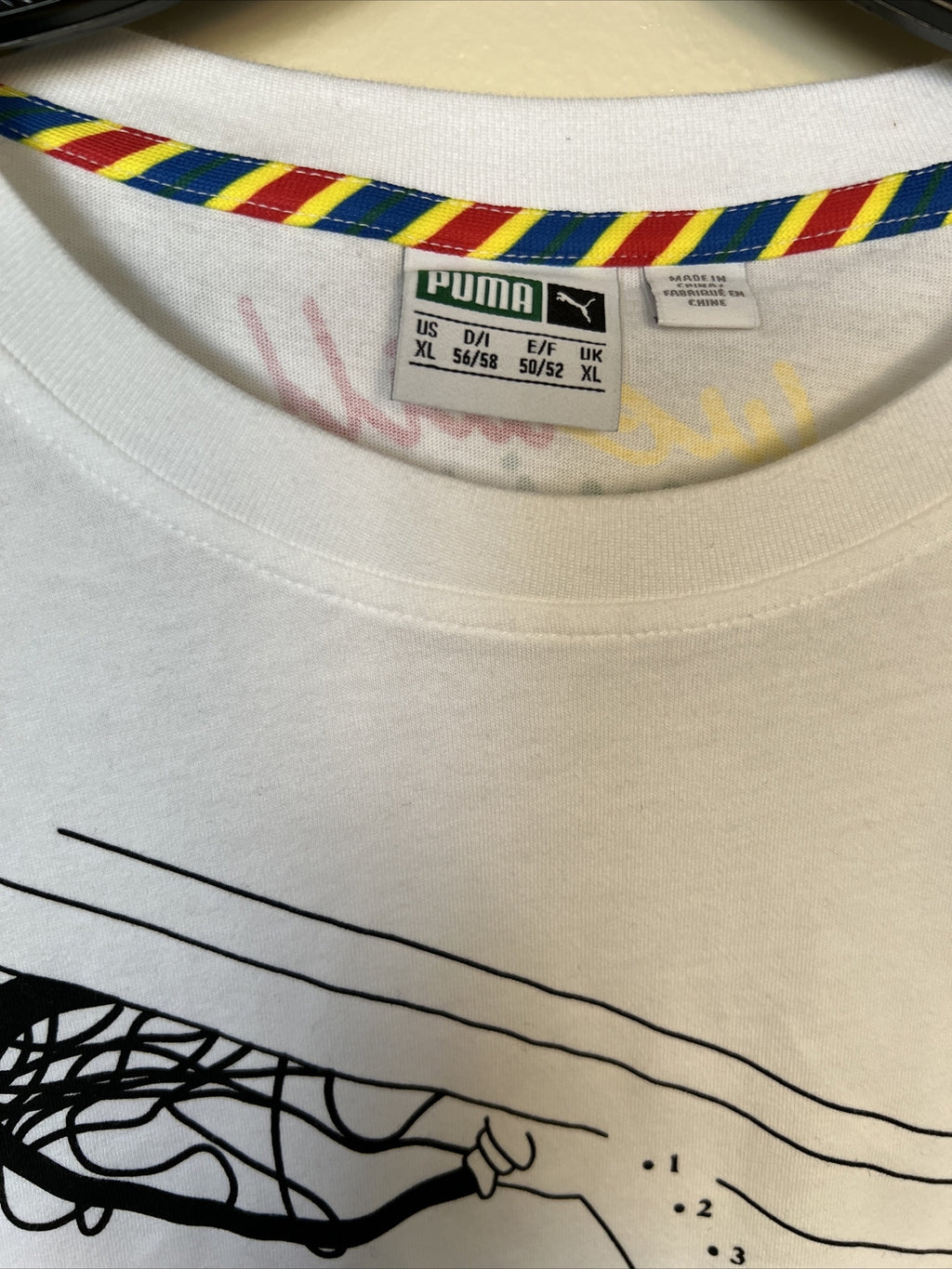 Dee and Ricky’s Whimsical World Puma Basketball XL “We Will Win” T Shirt2