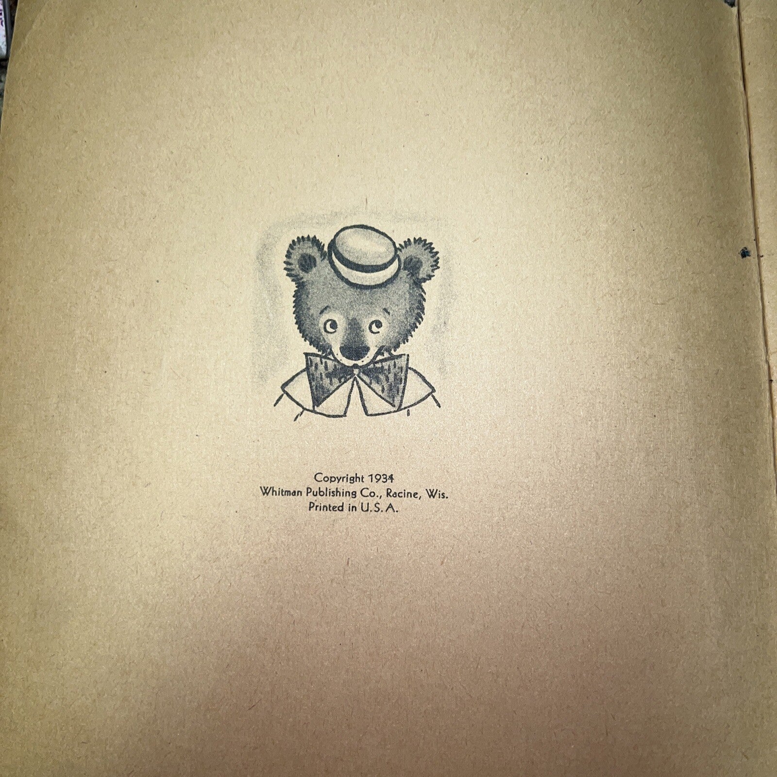 Three Little Pigs No. 8668 Tuck & Sons Co Little Brown Bear Antique Kids Books9