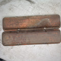 Chevrolet Smallblock OEM Script Valve Covers 1959-1967 ORANGE0