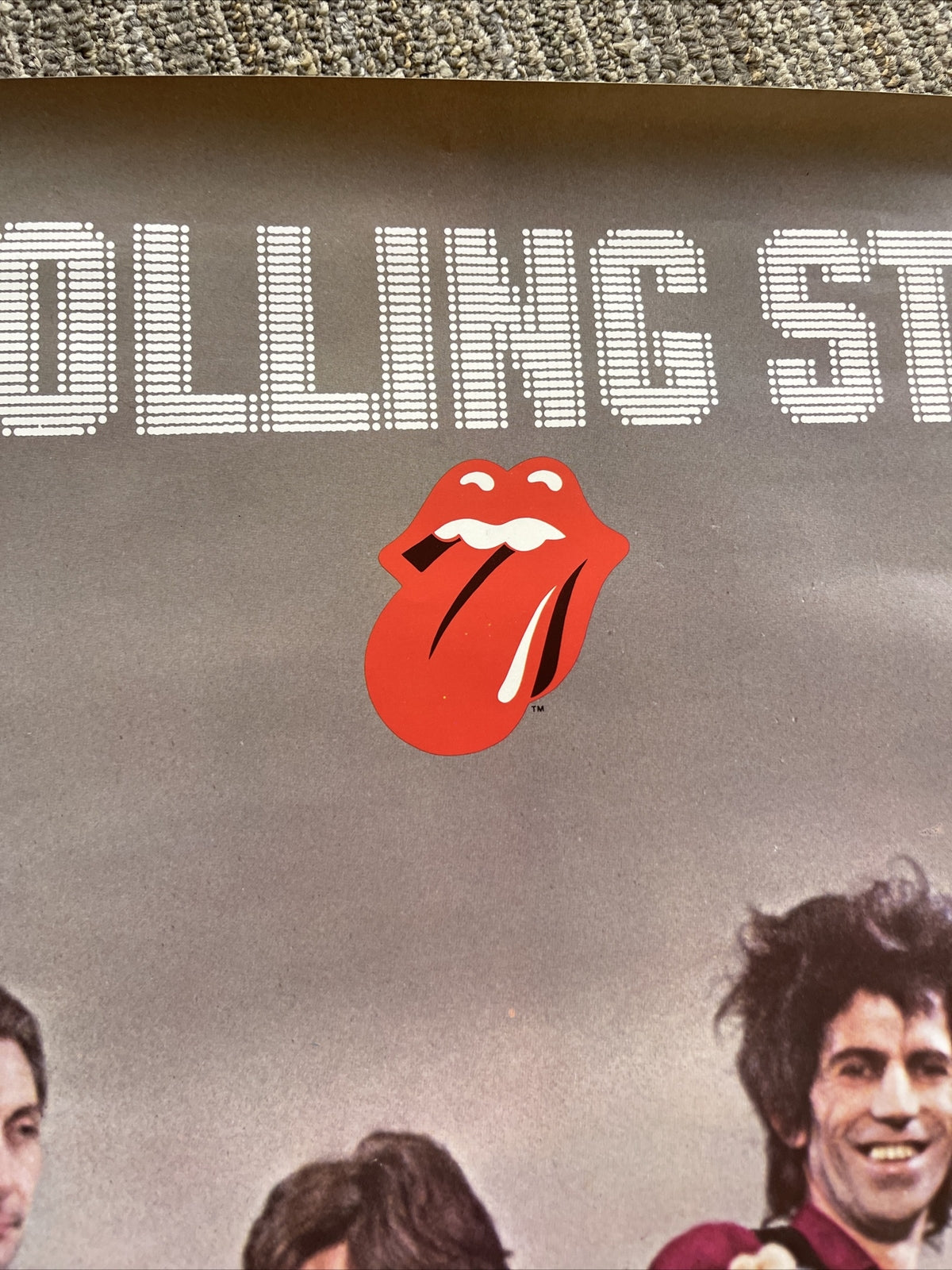 #144 1970s Rolling Stones  Record Store  Promo Poster6
