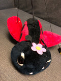 VINTAGE 1976 R. Dakin Plush Chime Ladybug No. 118 Strings Attached0