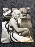 RARE Original Vintage Photo Of JEAN HARLOW Unpublished 9”x7.5”0