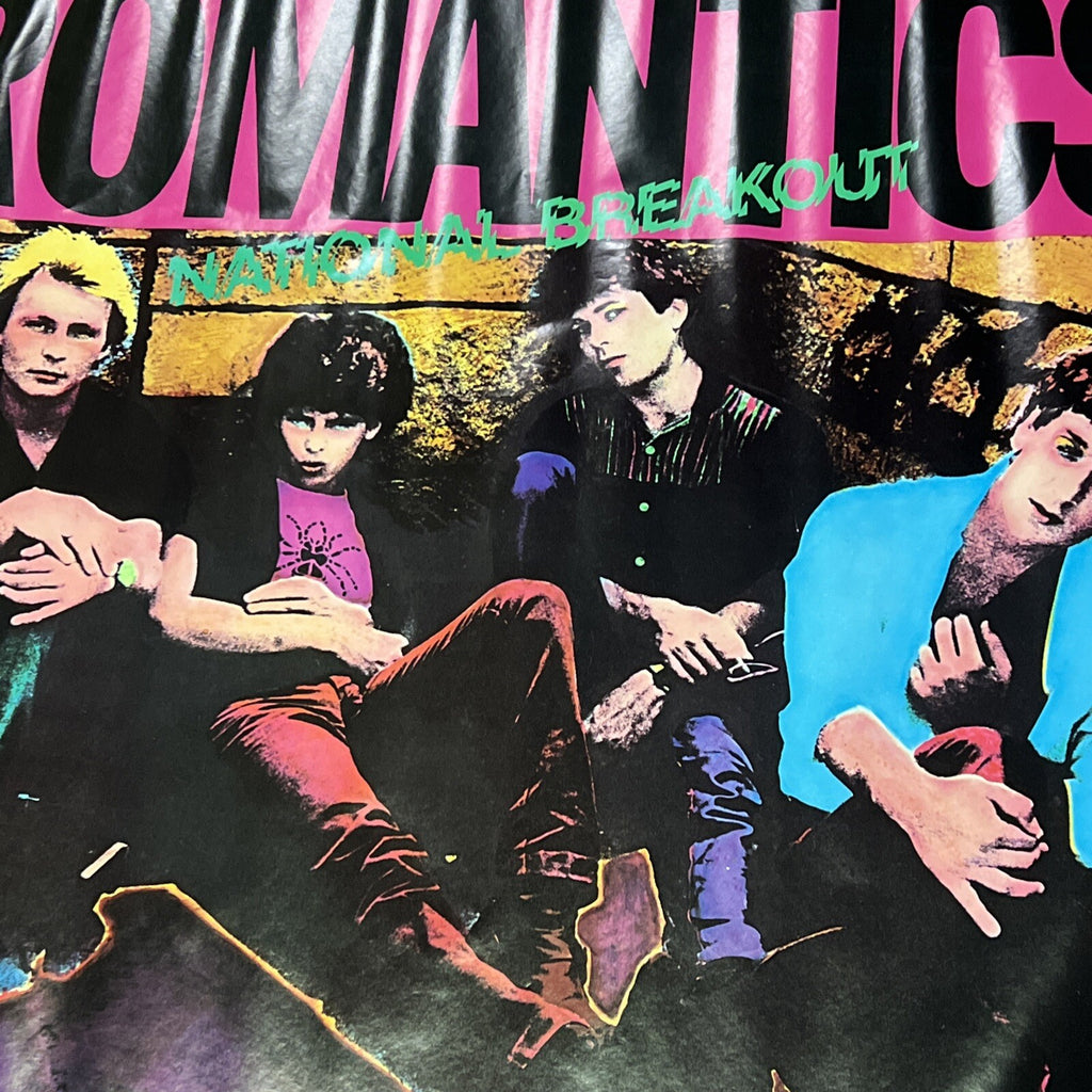Romantics National Breakout 1980 CBS Records Album Promo Poster #304