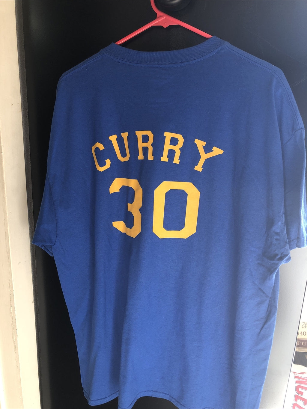 Golden State Warriors "The City"  Men's T Shirt Stephen Curry #30 Size XL2