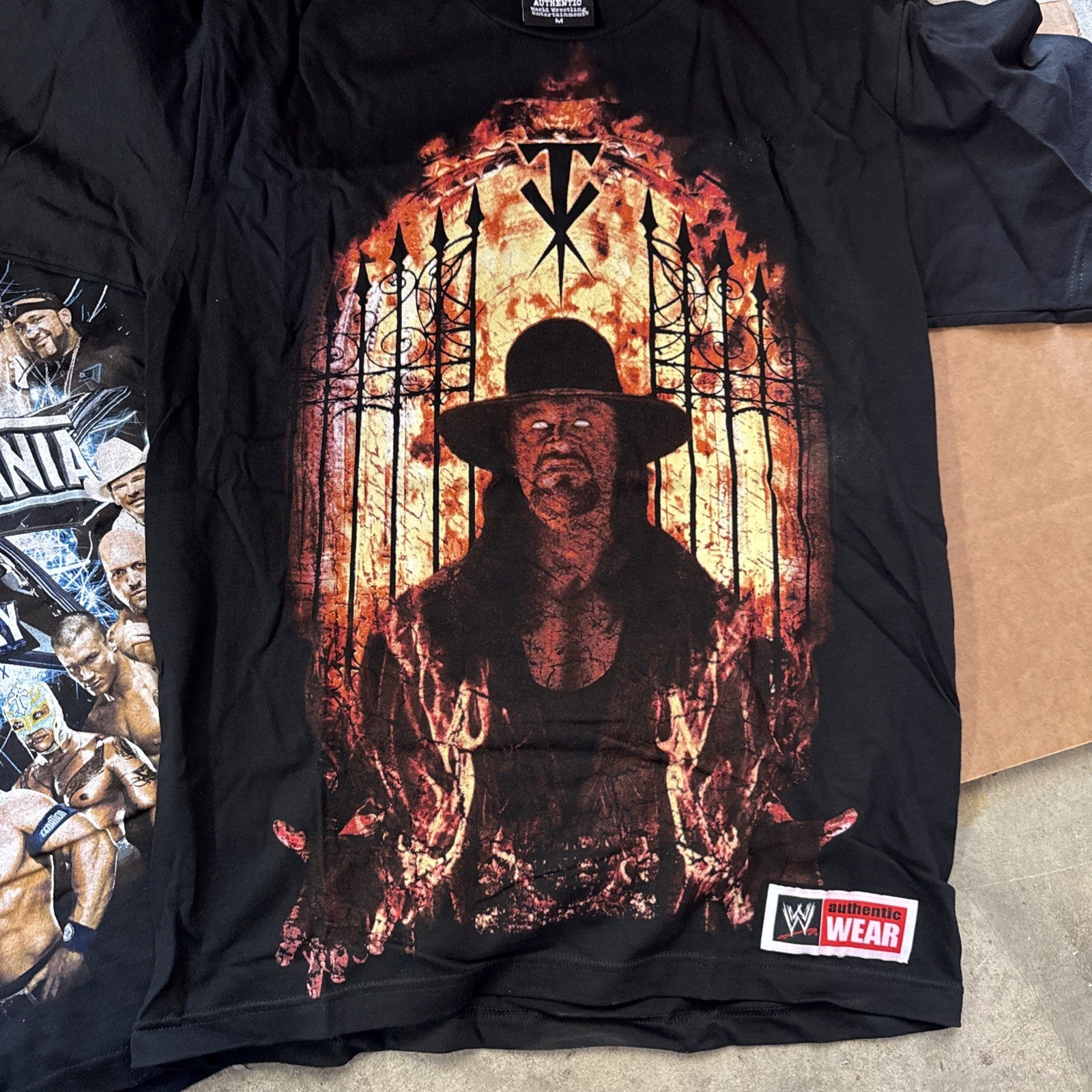 Lot of 2 WWE 2009  25th Anniversary Houston Texas & The Undertaker 20082