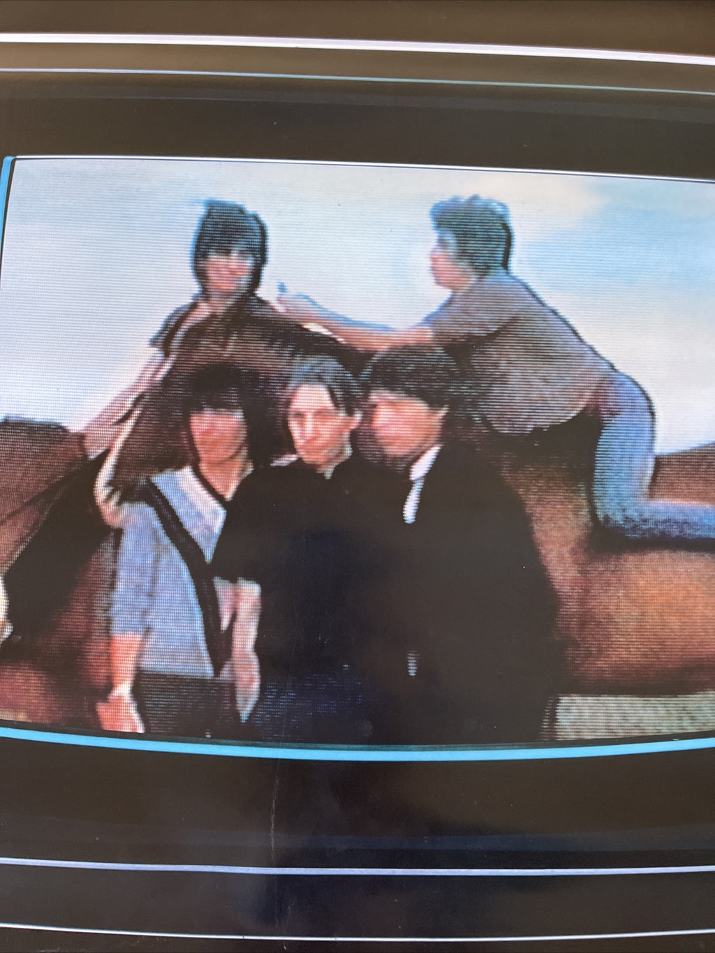 1981 THE ROLLING STONES Promo Poster MICK JAGGER KEITH RICHARDS Rare!1