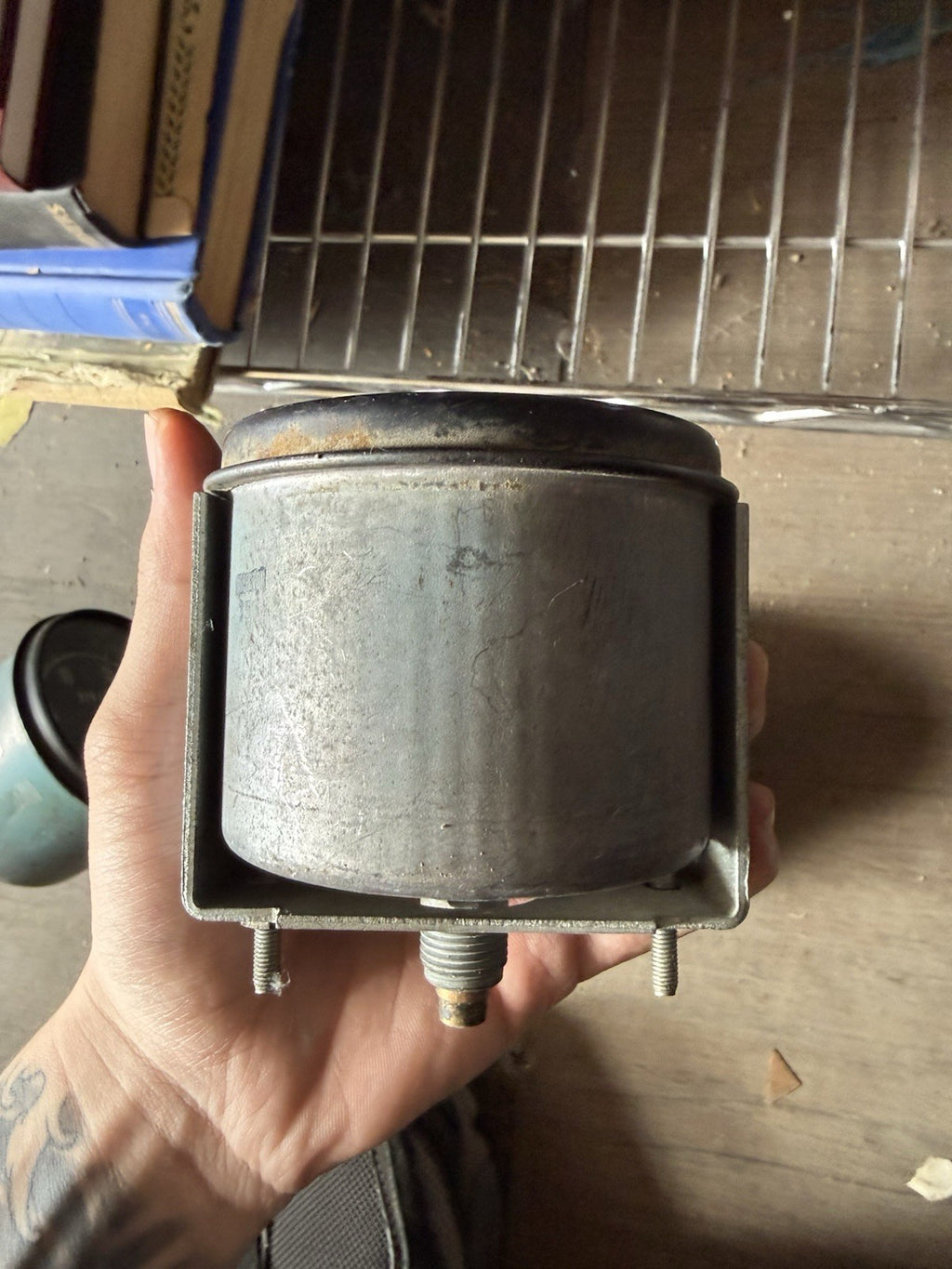 Vintage Mack Truck Mechanical Tachometer Gauge with Hour Meter 3200 RPM3