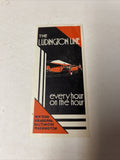 The Lindington Airways Airline 1930s ORIGINAL Luggage Baggage Tag Label Sticker0