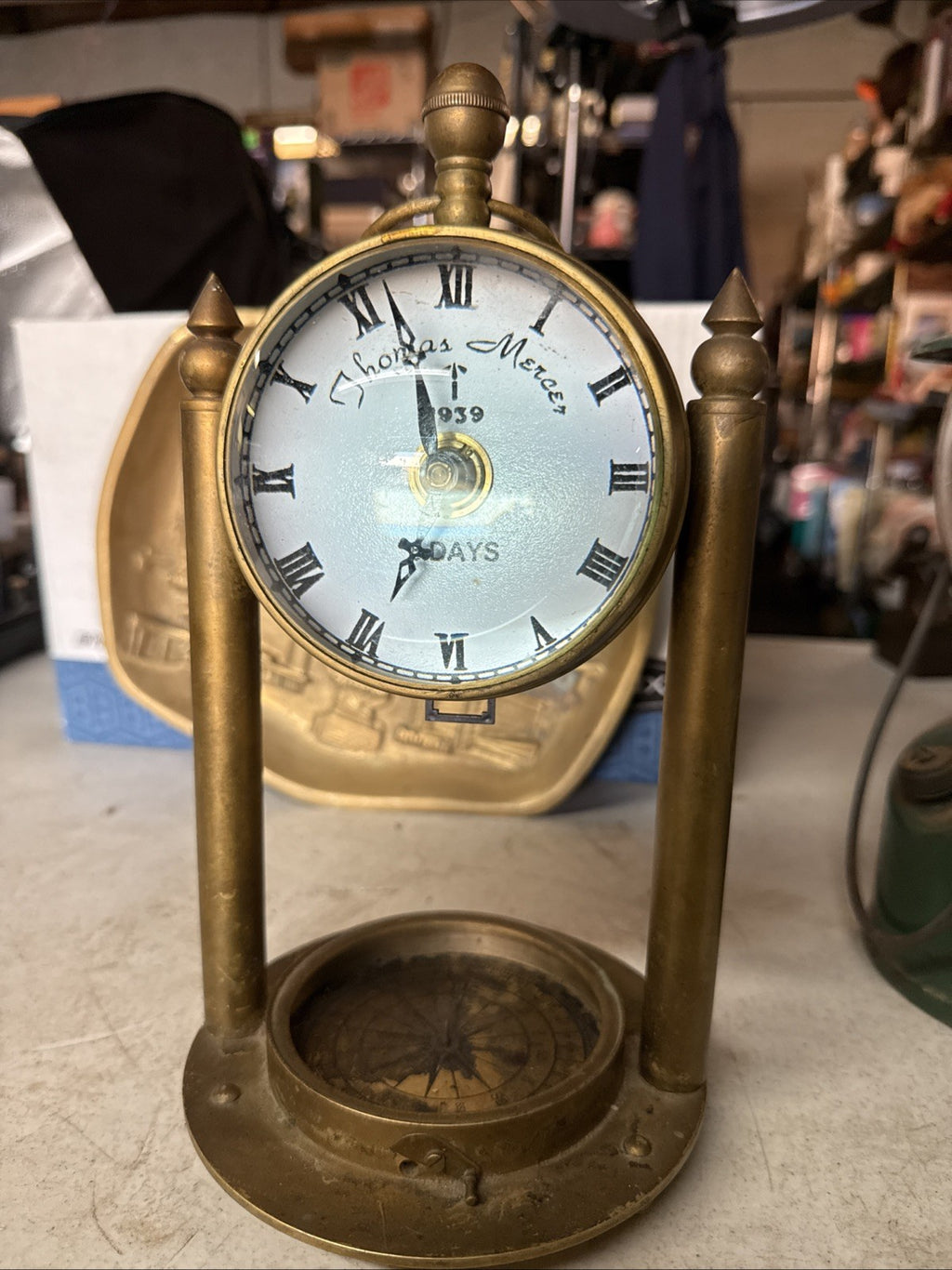 Thomas Mercer Maritime Clock0
