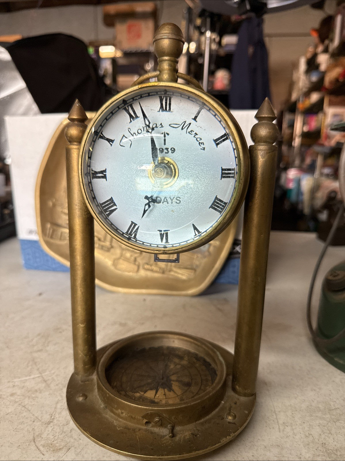 Thomas Mercer Maritime Clock0