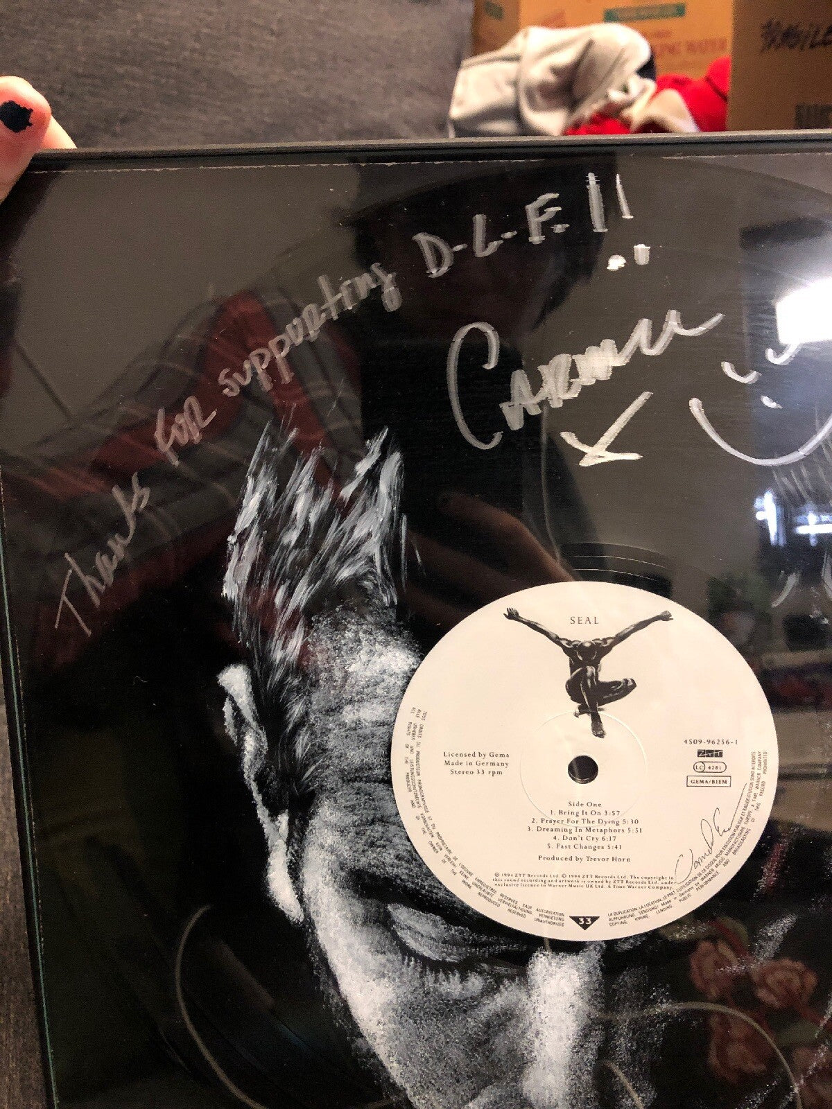 Seal - Seal (1994 album)D L F CHARITY Rare2