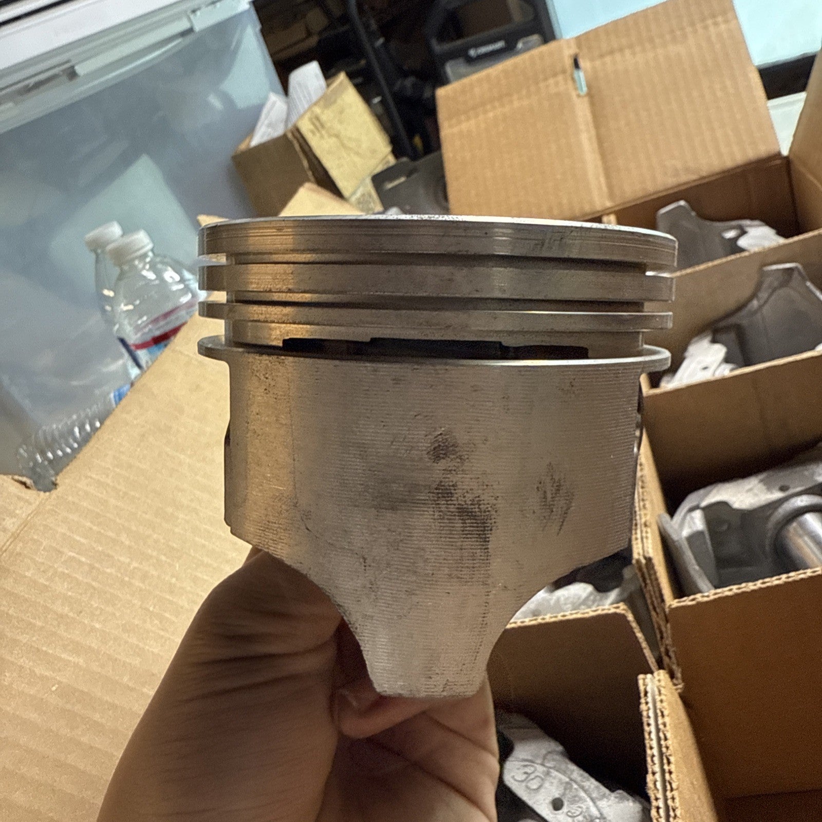 Badger P557 Pistons Set of 8 – BMS 350 2-Bolt – No Card – Chevy SBC Performance2