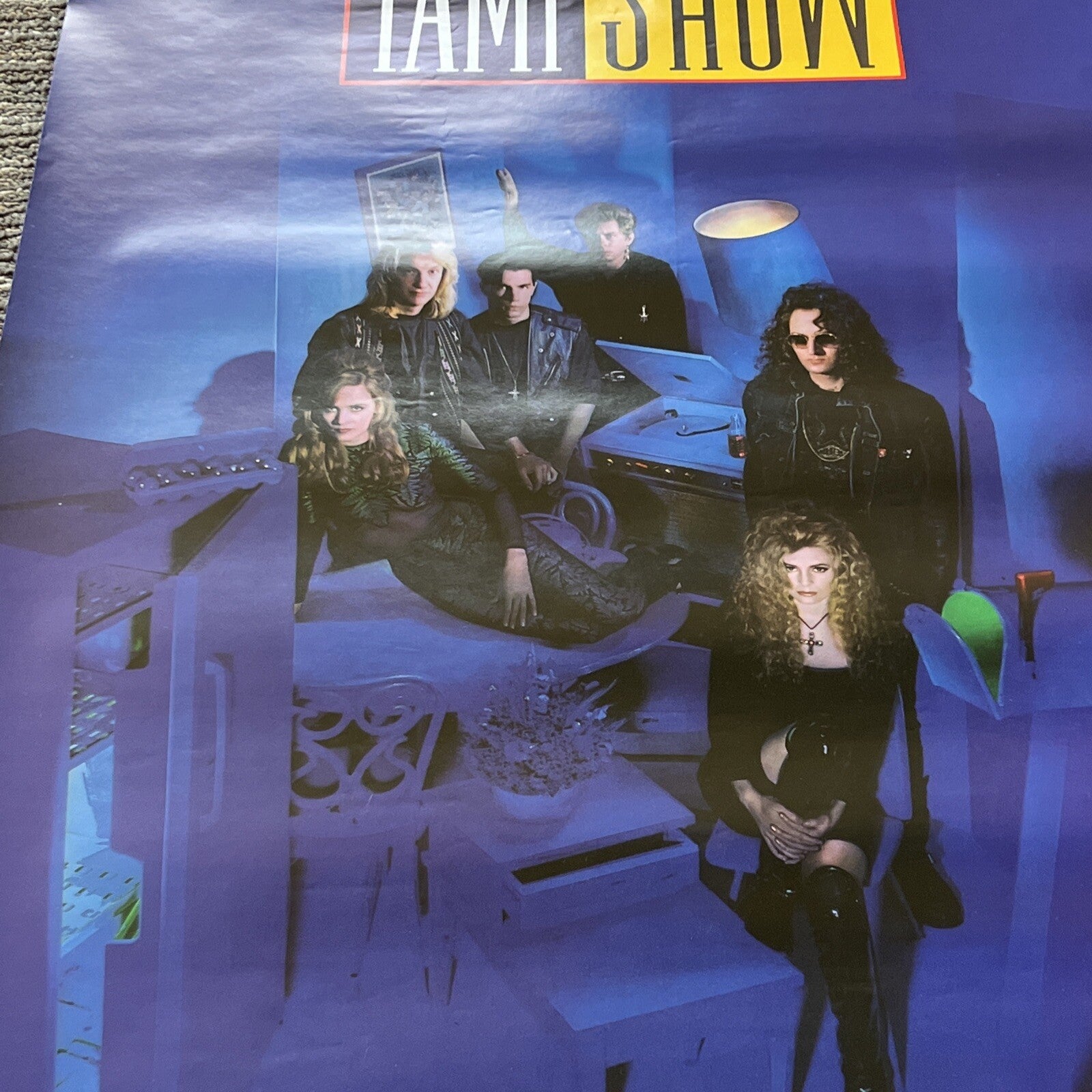 Vintage Tami Show Wanderlust 1991 BMG Music RCA 90’s Rock Promo Poster5