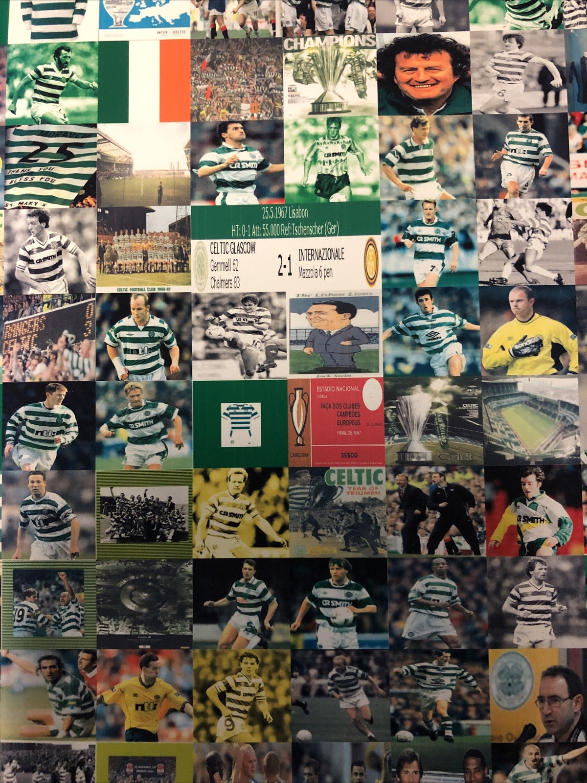 Hail Hail The Celtic Are Here - A Northern Soul Poster Art 2004 Soccer Football4