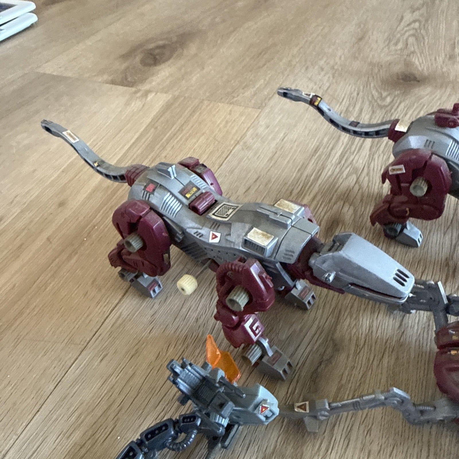 Vintage Tomy Robo Strux Zoids Lot - Gordox Krark Mammoth & Spares 1980s3