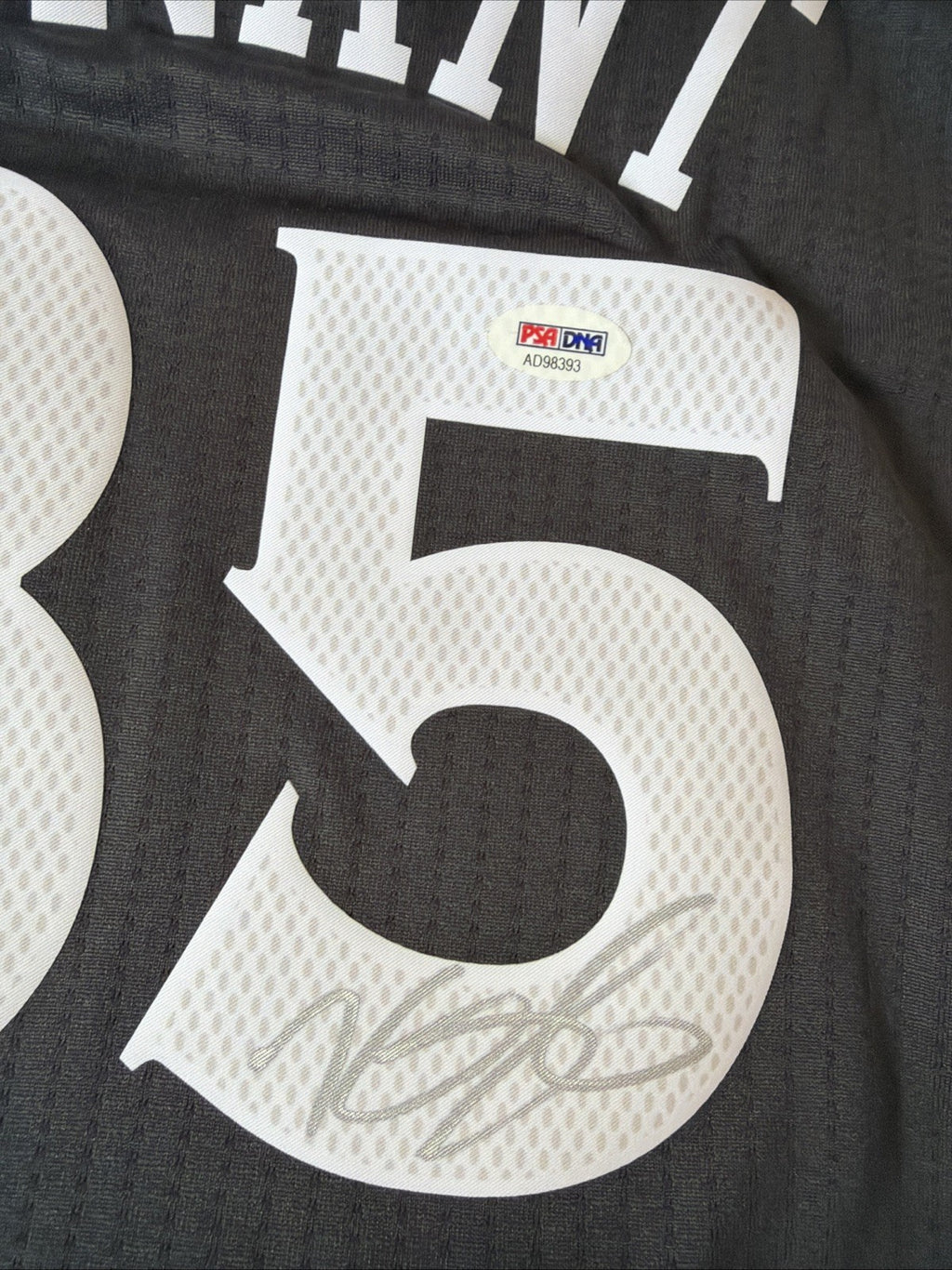 Kevin Durant signed jersey PSA/DNA Golden State Warriors Autographed1