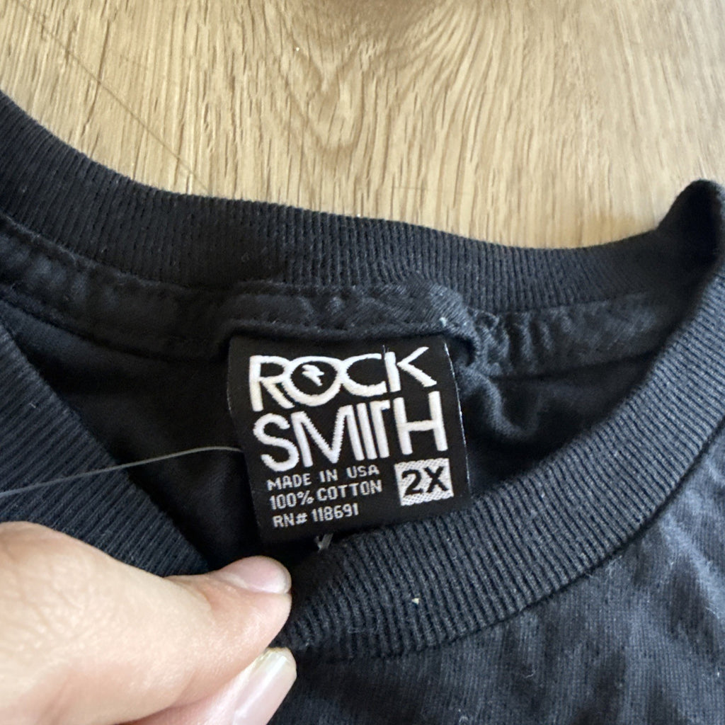 Rock Smith “Exotic” Black Shirt Explicit Content Size 2XL NOS4