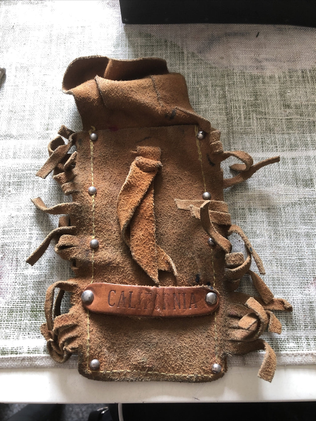 Vintage Sheath ,Belt Loop, Knife Holder Carrier “California”4
