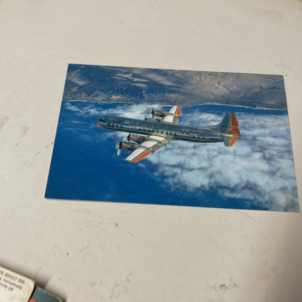 American Air Lines July 1955 AIRLINE Pack TIMETABLE SCHEDULE Brochure flight Map9