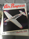 Vintage Air Progress 1938 Frank Tinsley Air Trails Annual For 1938 Magazine0