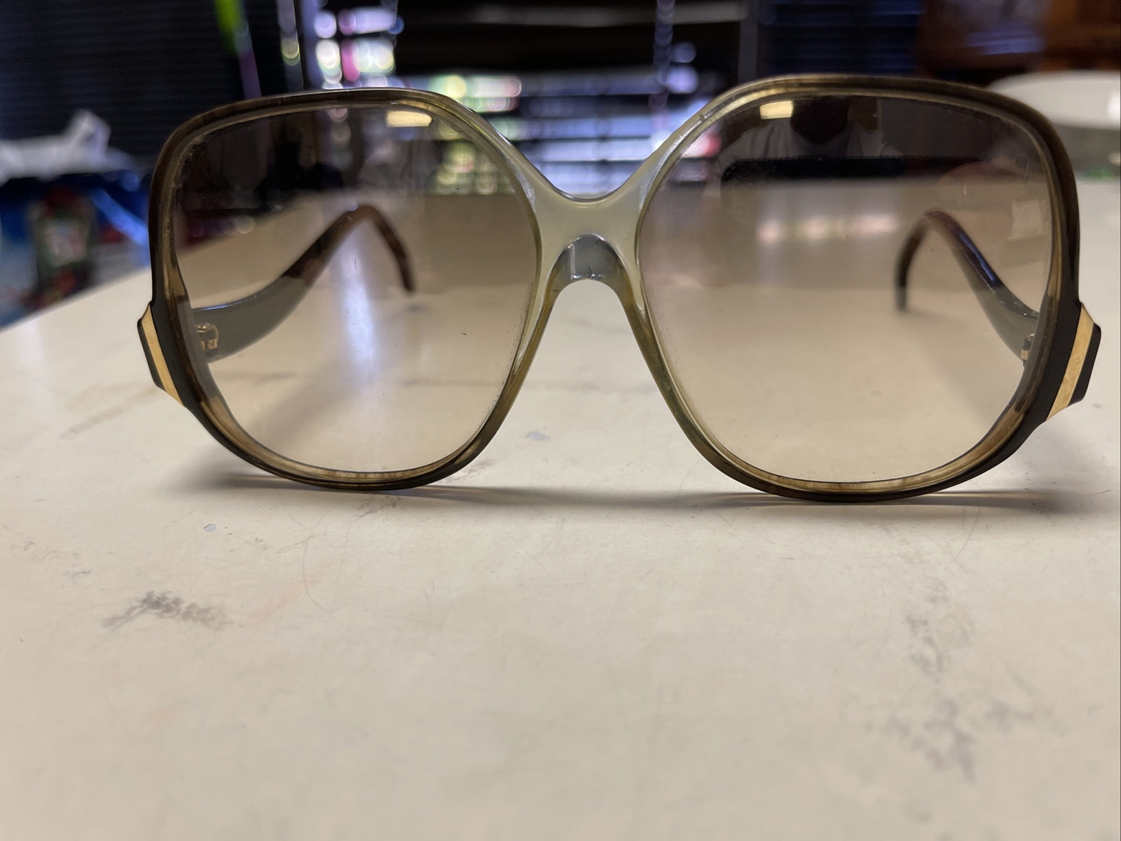vintage womens Tortoise ray ban Wavy Legs 1960s. RARE0
