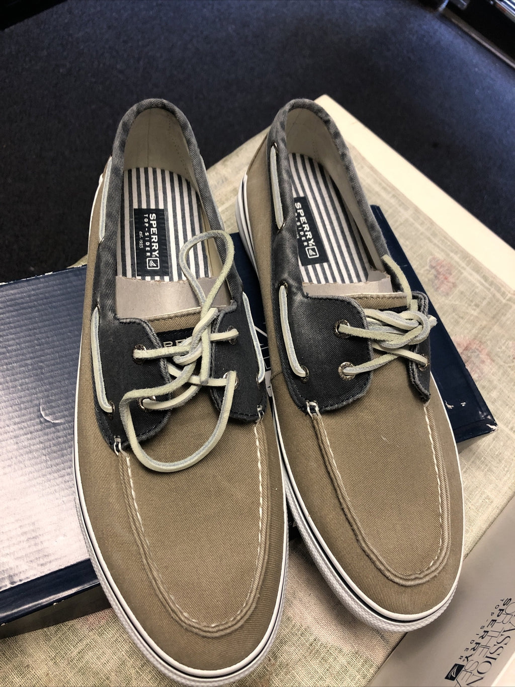 SPERRY TOP-SIDER SHOES MENS LOAFERS SIZE 13M NOS BOX IS DAMAGED1