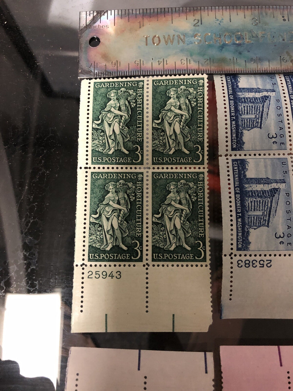 Lot 5: Gardening Horticulture. New York. Booker Washington. Fort Kearny US Stamp3