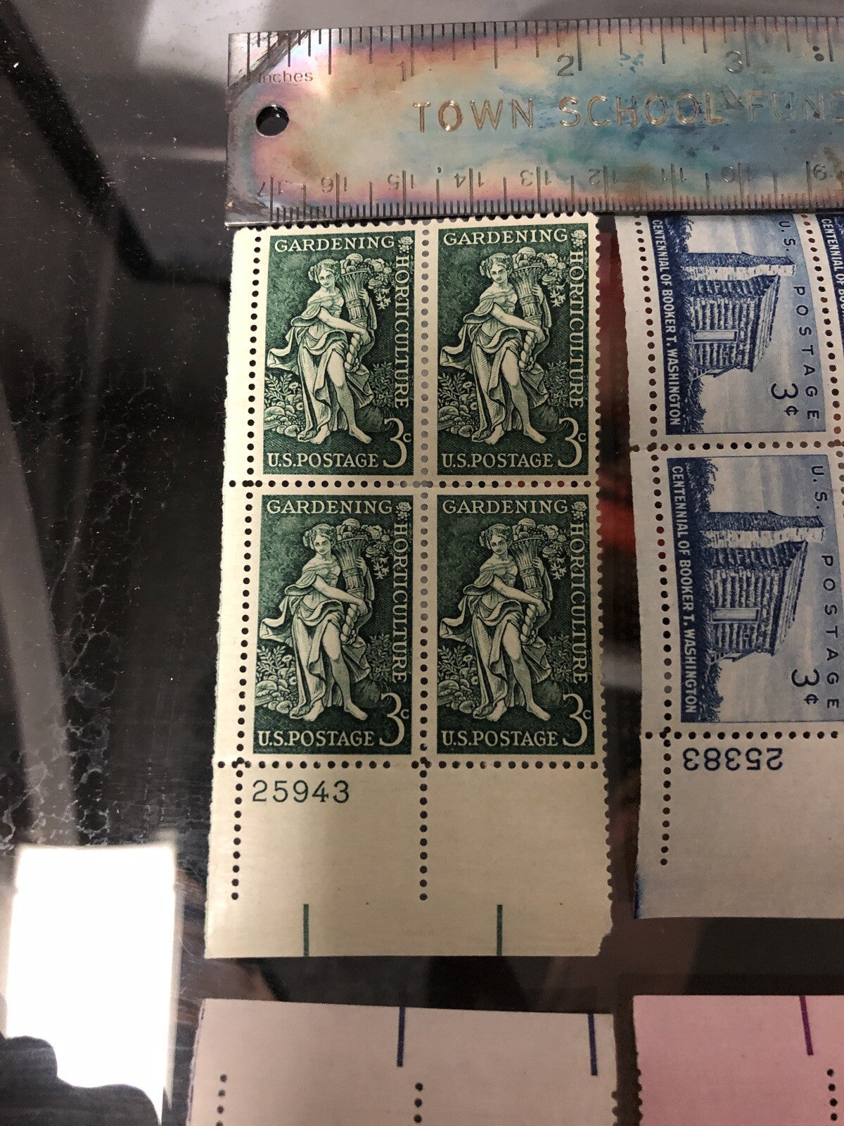Lot 5: Gardening Horticulture. New York. Booker Washington. Fort Kearny US Stamp3