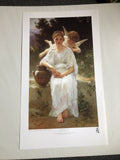 Whispering Of Love 1889 Haddad’s Fine Arts 1986 - 29”x17”0