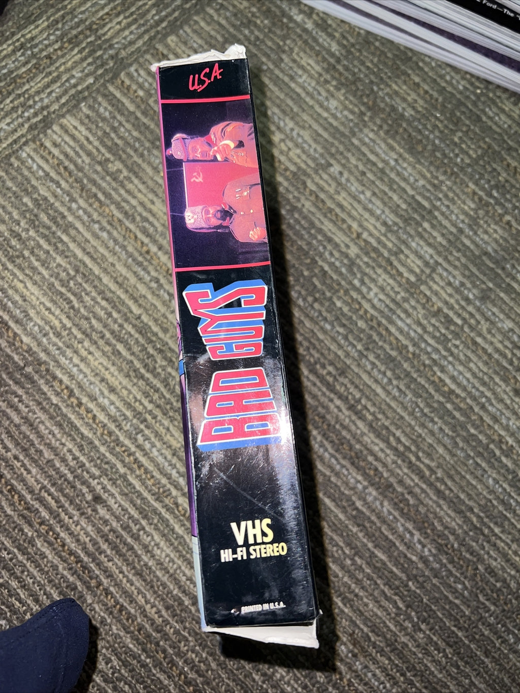 Bad Guys (1986) - Betamax Beta Movie Tape - 80's Comedy - Adam Baldwin - RARE3