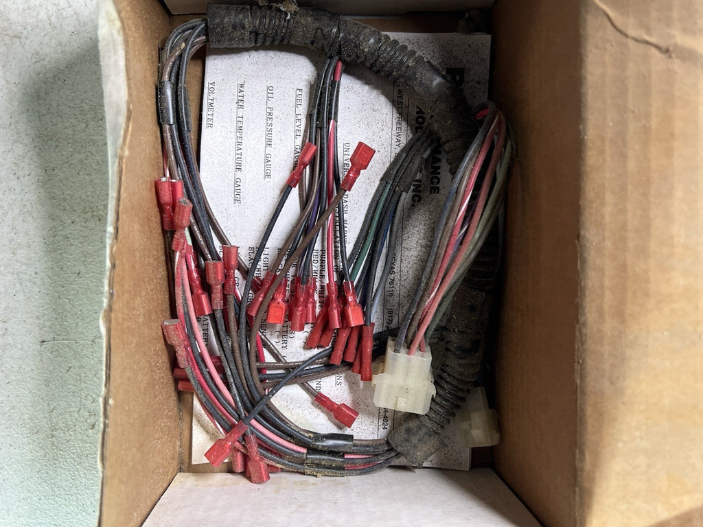 Painless Wiring Gauge Harness – Part #30301 – Cable Drive Speedometer1