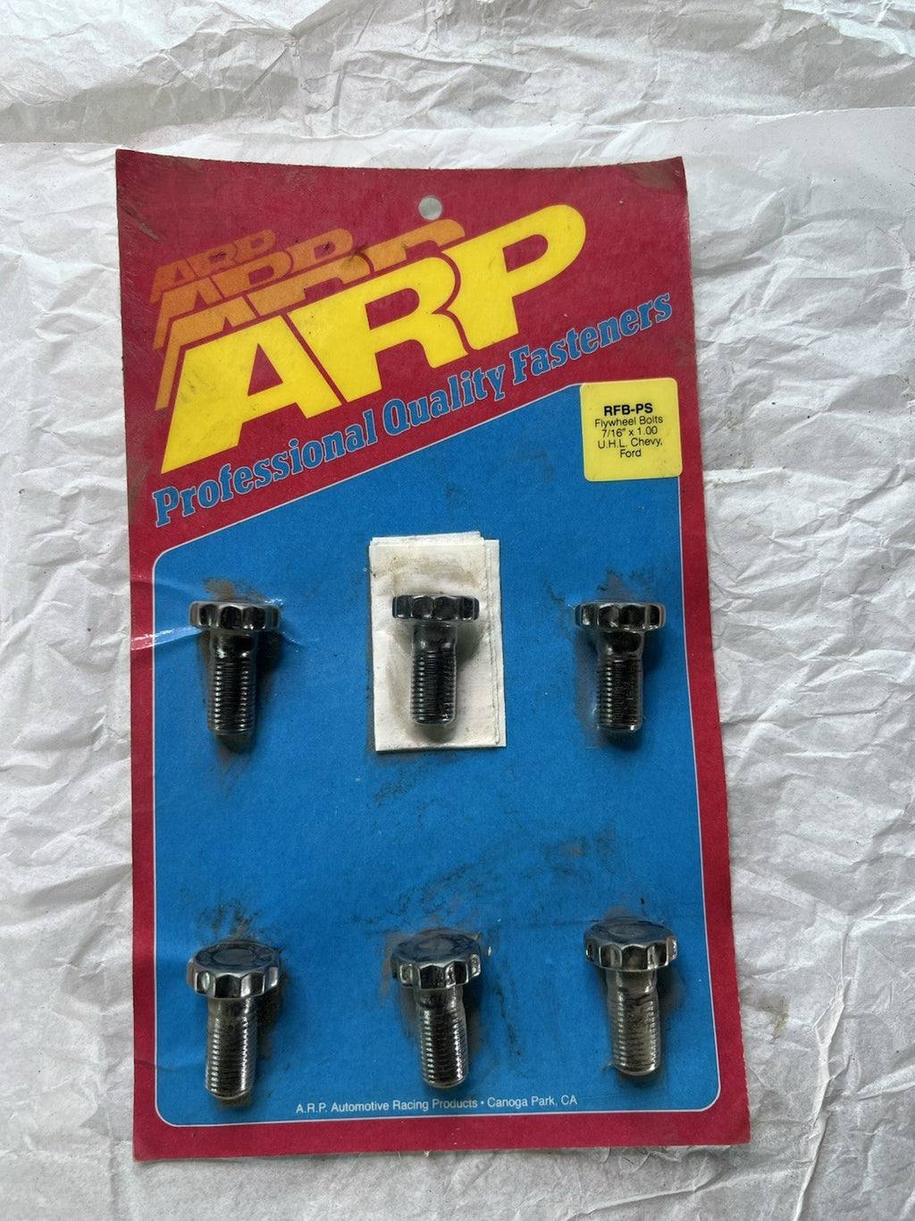 ARP RFB-PS Flywheel Bolts Chevy/Ford – U.H.L. – Pro Series – New0