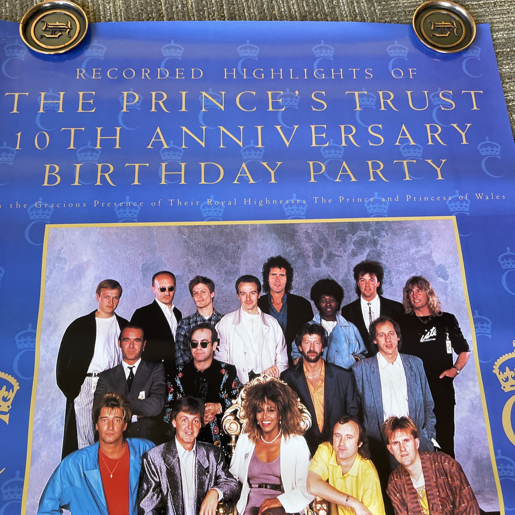 #159 1987 BIG COUNTRY Elton John Princes Trust 10th Anniversary Birthday Poster5