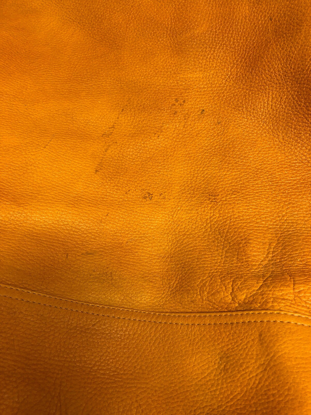 J P Ourse & Cie Leather Bucket Style Travel Bag Made in Bolivia 25”1
