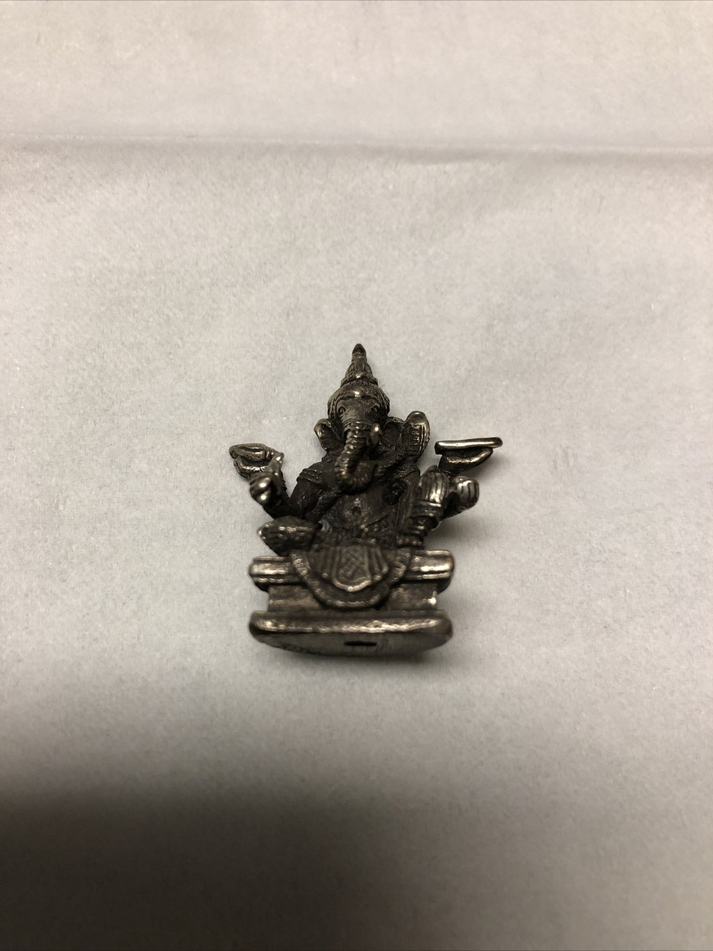 Mini Ganesha Buddha Statue Elephant God 1” Tall4