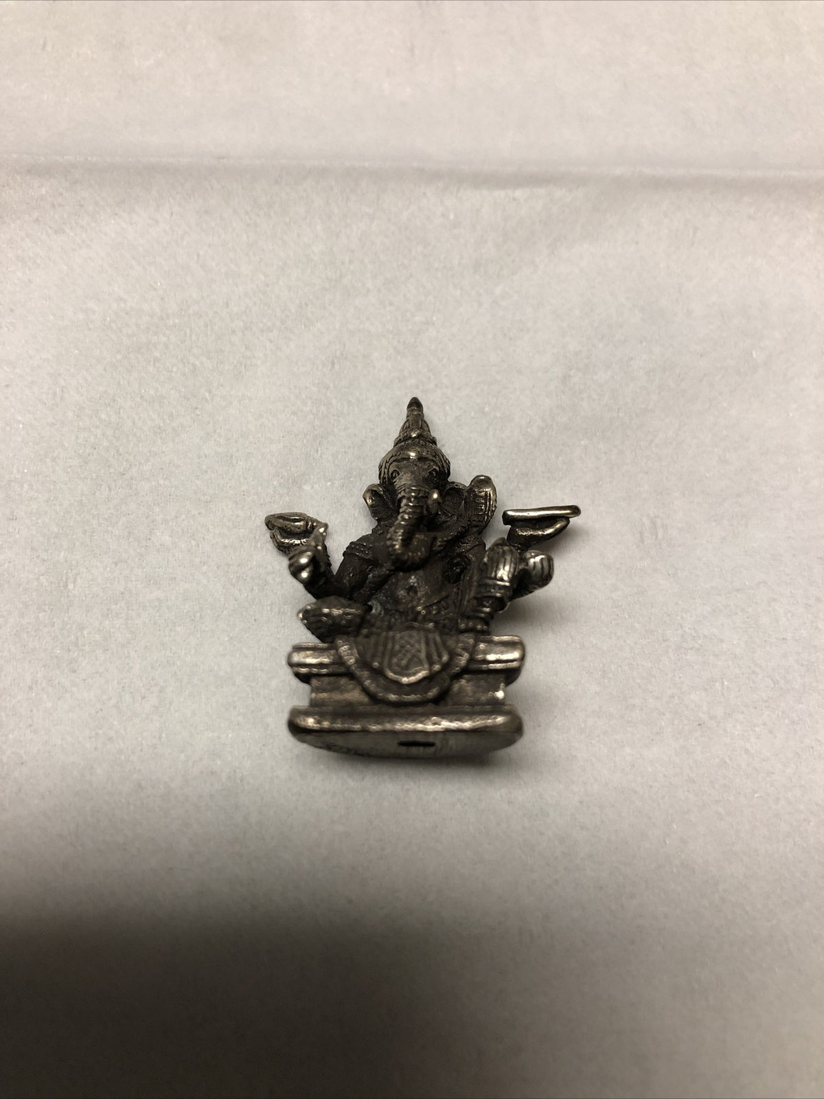 Mini Ganesha Buddha Statue Elephant God 1” Tall4