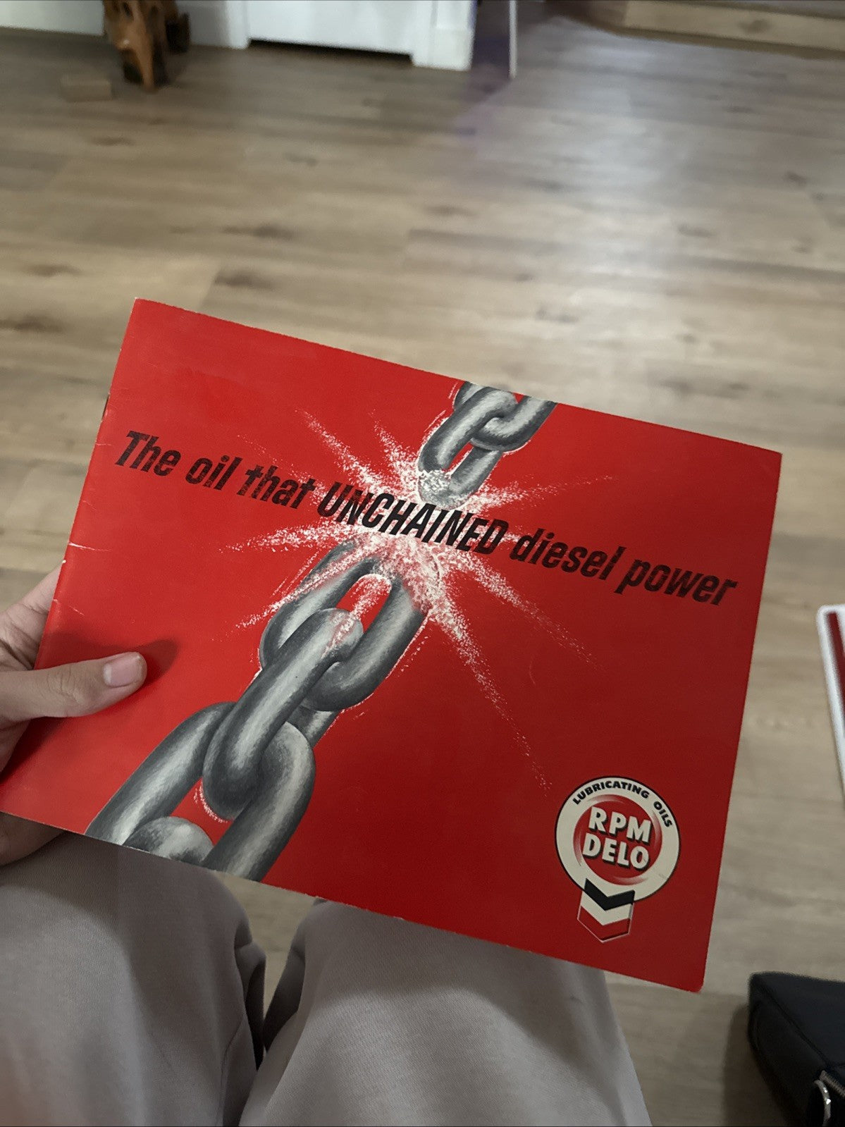 Vintage RPM DELO Lubricating Oils Brochure/Sign Booklet4