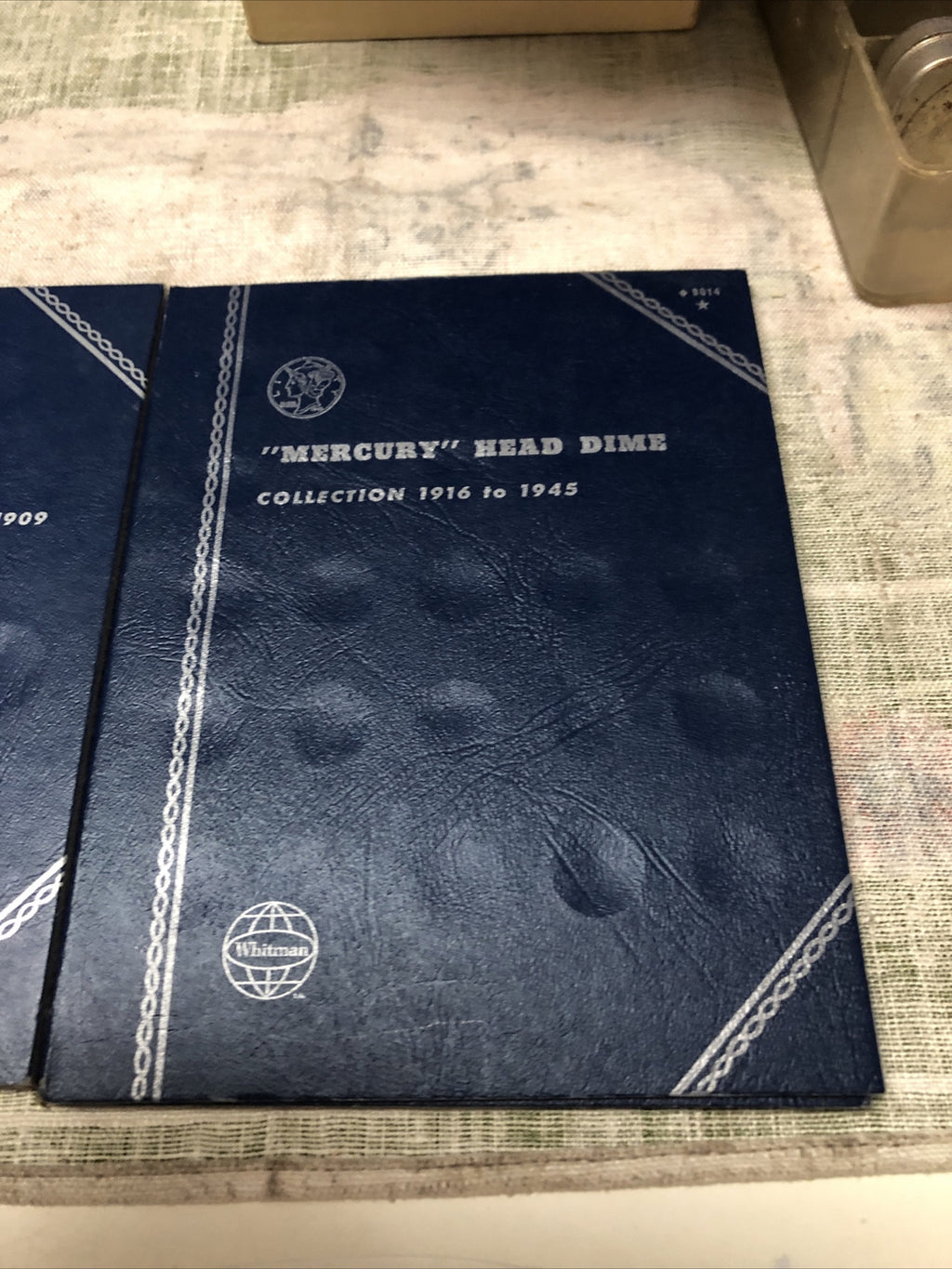 Whitman Lot Of 3 Collection Empty Coin Album Book3