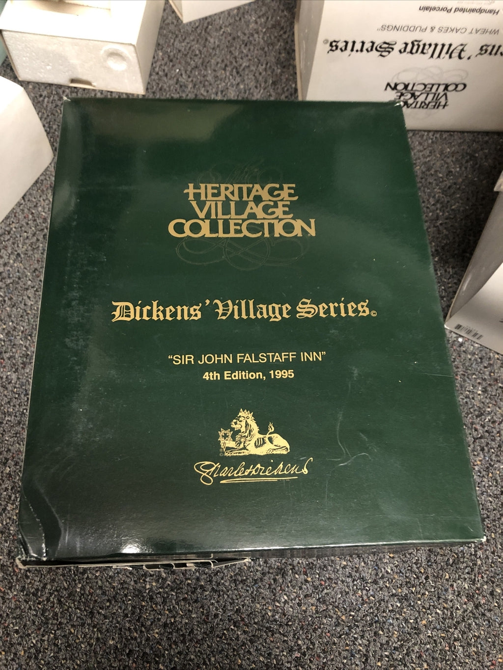 Dept 56 Sir John Falstaff Inn Dickens Christmas Village 4th Edition Original Box0