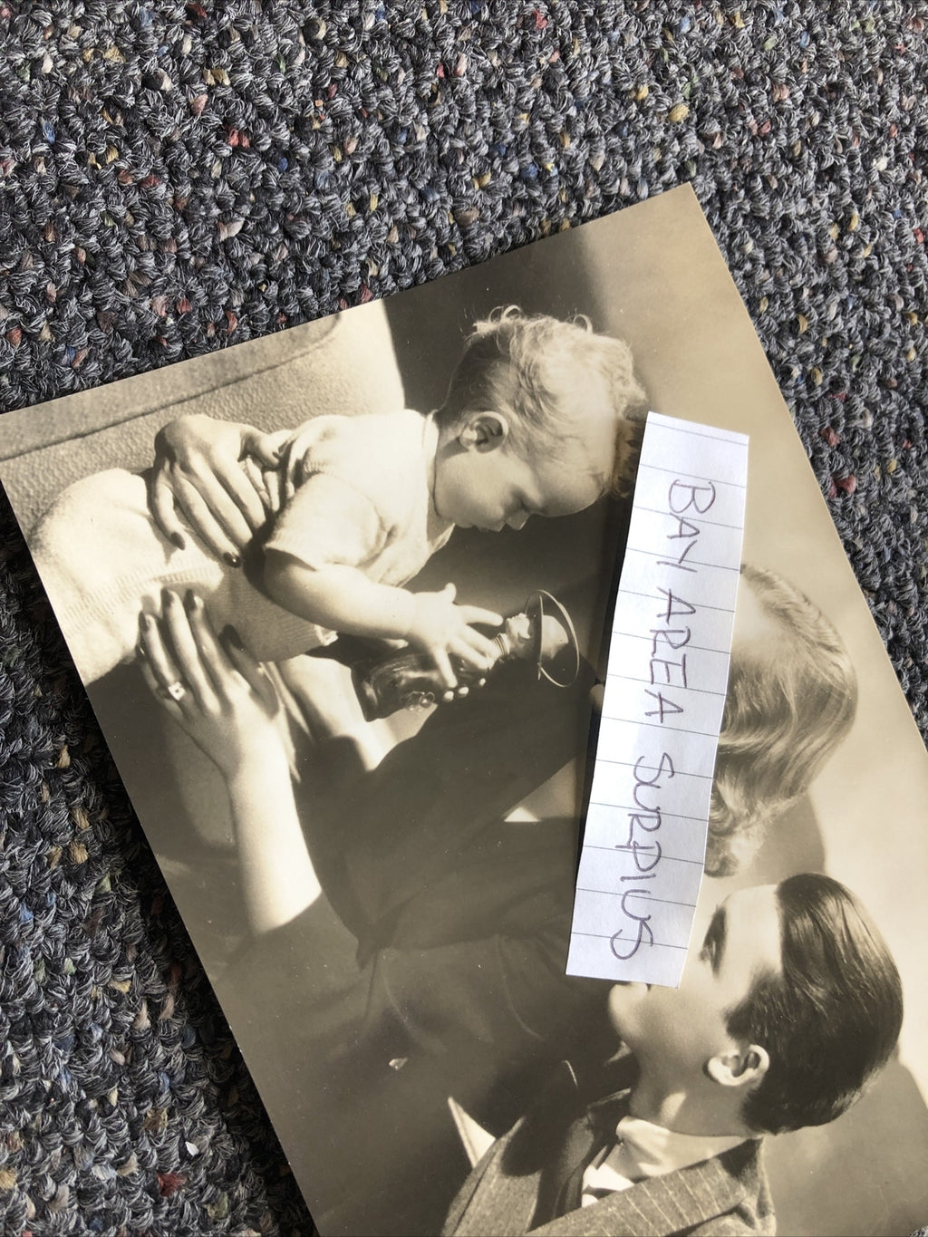 RARE Original Unpublished Candid Photo Of Carole Lombard & James Stewart 7”x5”2