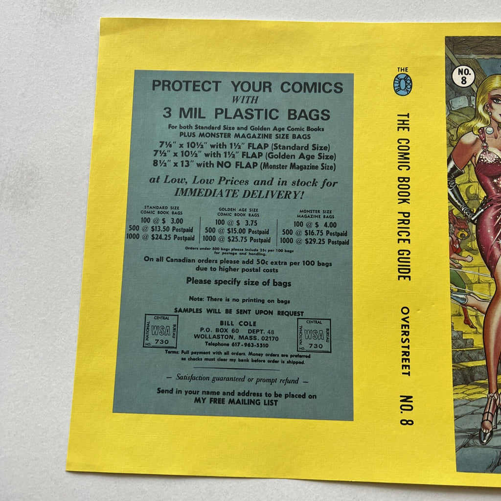 The Comic Book Price Guide No. 8 Cover Page Signed by Bill Ward2
