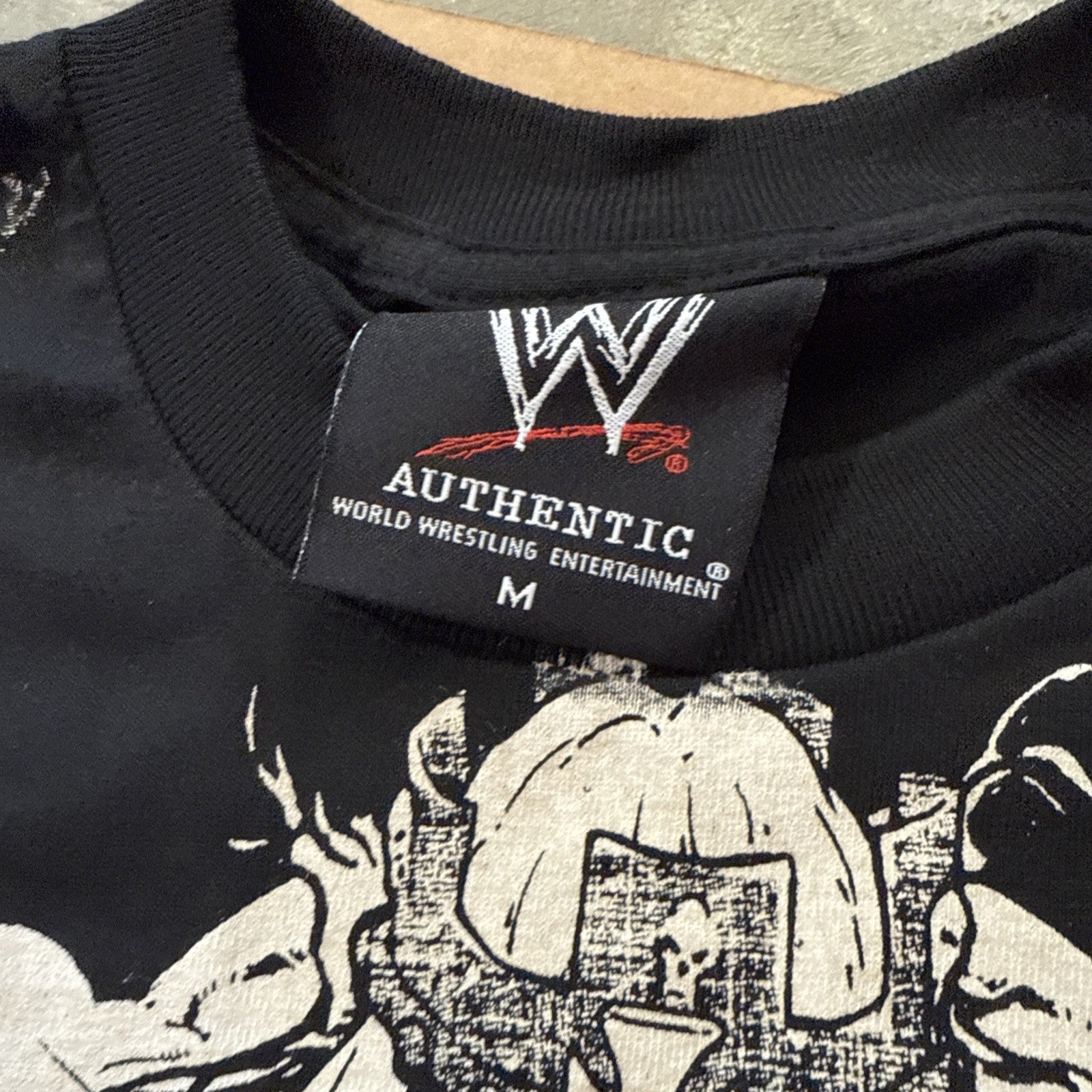 WWE Triple H Shirt Size M 2008 Eversoris Destroyer & Bret Hart Hitman Skull 20082