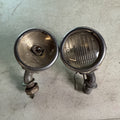 Small Chrome Fender Light 1930's Bolt On One Missing Lens0