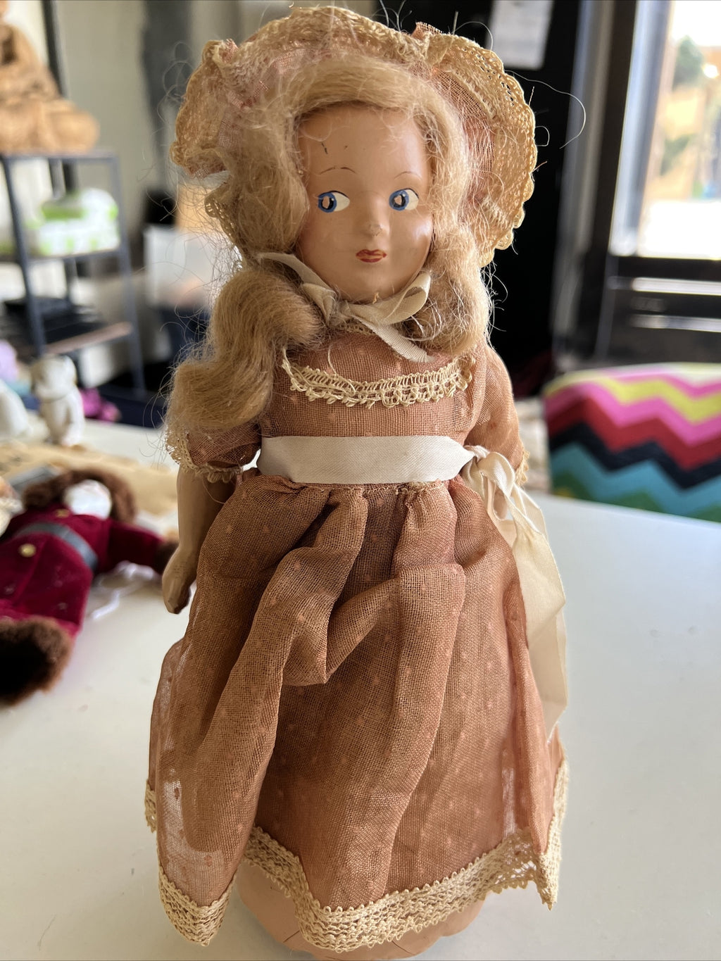 9” Vintage Composition Walker Doll0