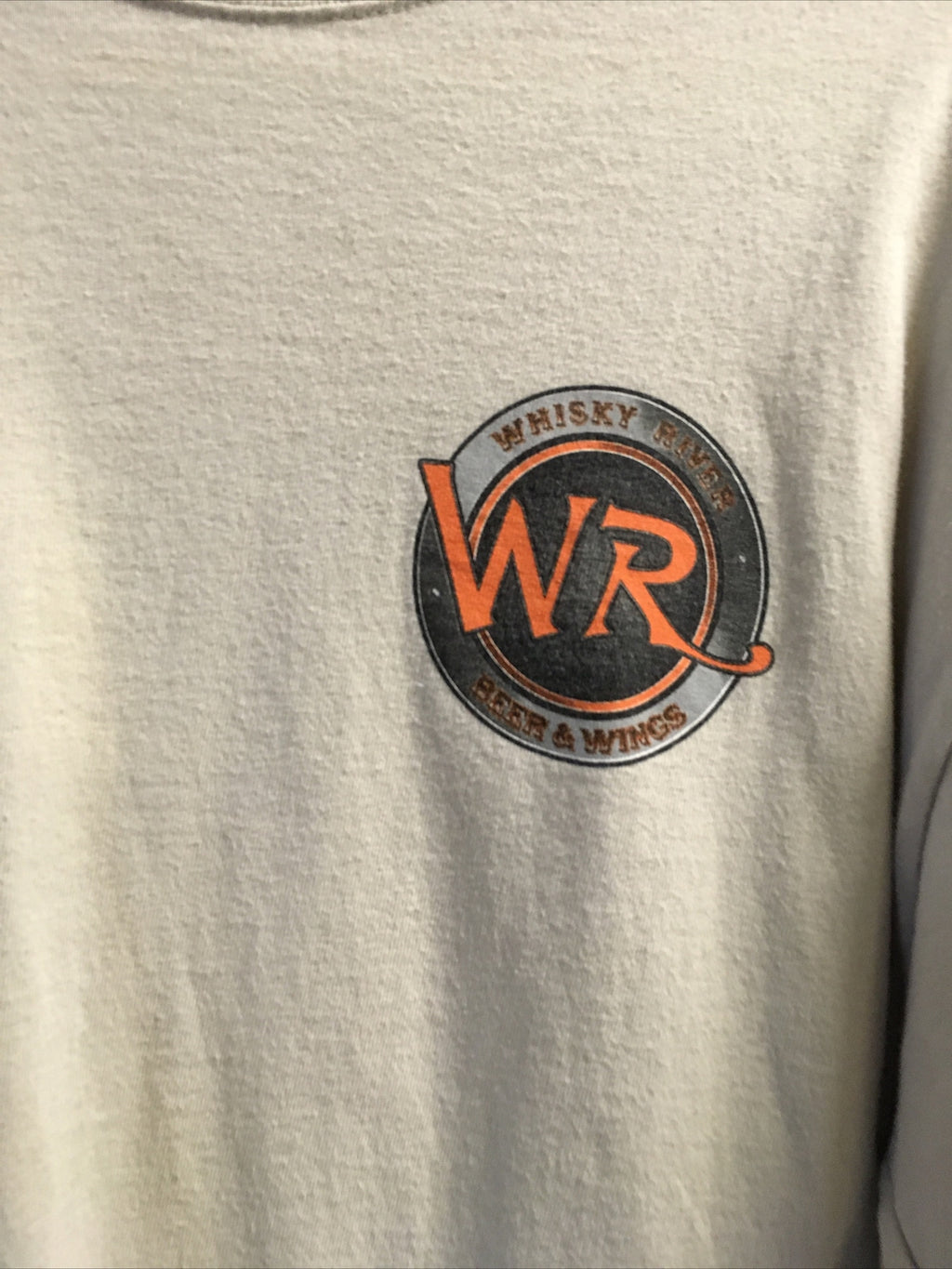 WHISKY RIVER Beer And Wings T SHIRT Rock N Roll Outlaw Cowboy Stay On This1