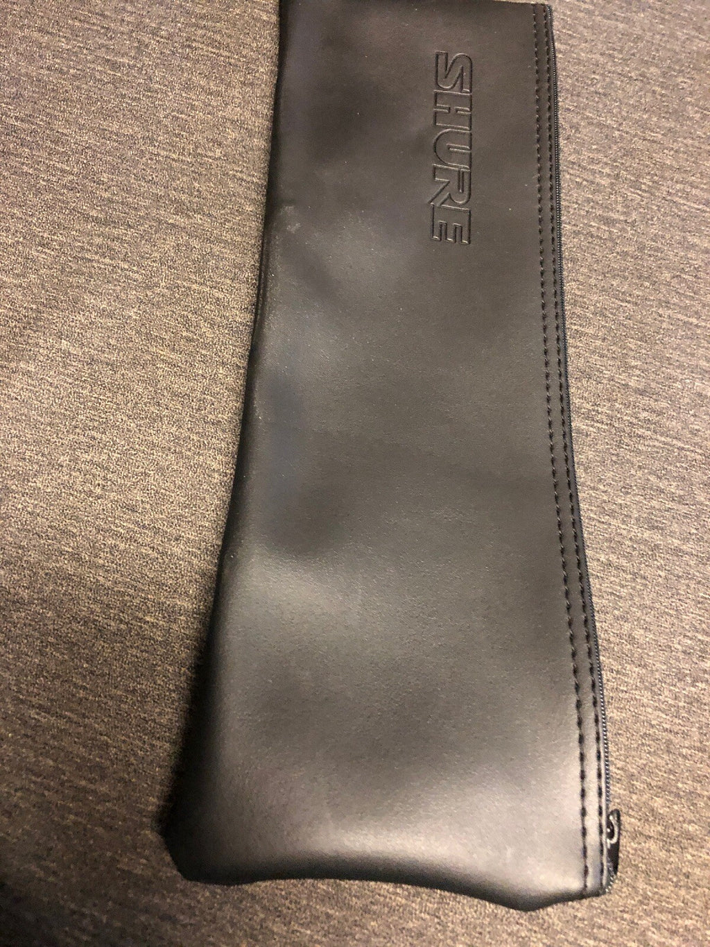 SHURE BLACK MICROPHONE ZIPPER BAG (CC) Great Condition0