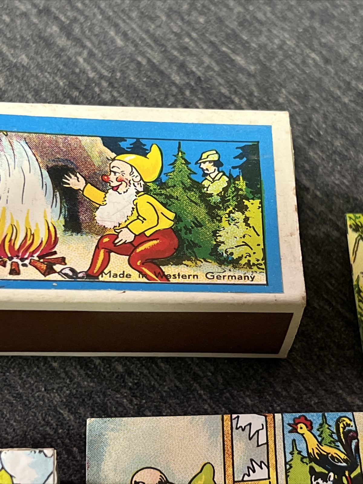 Made in West Germany German Children’s Story Dice Game Vintage Toy3
