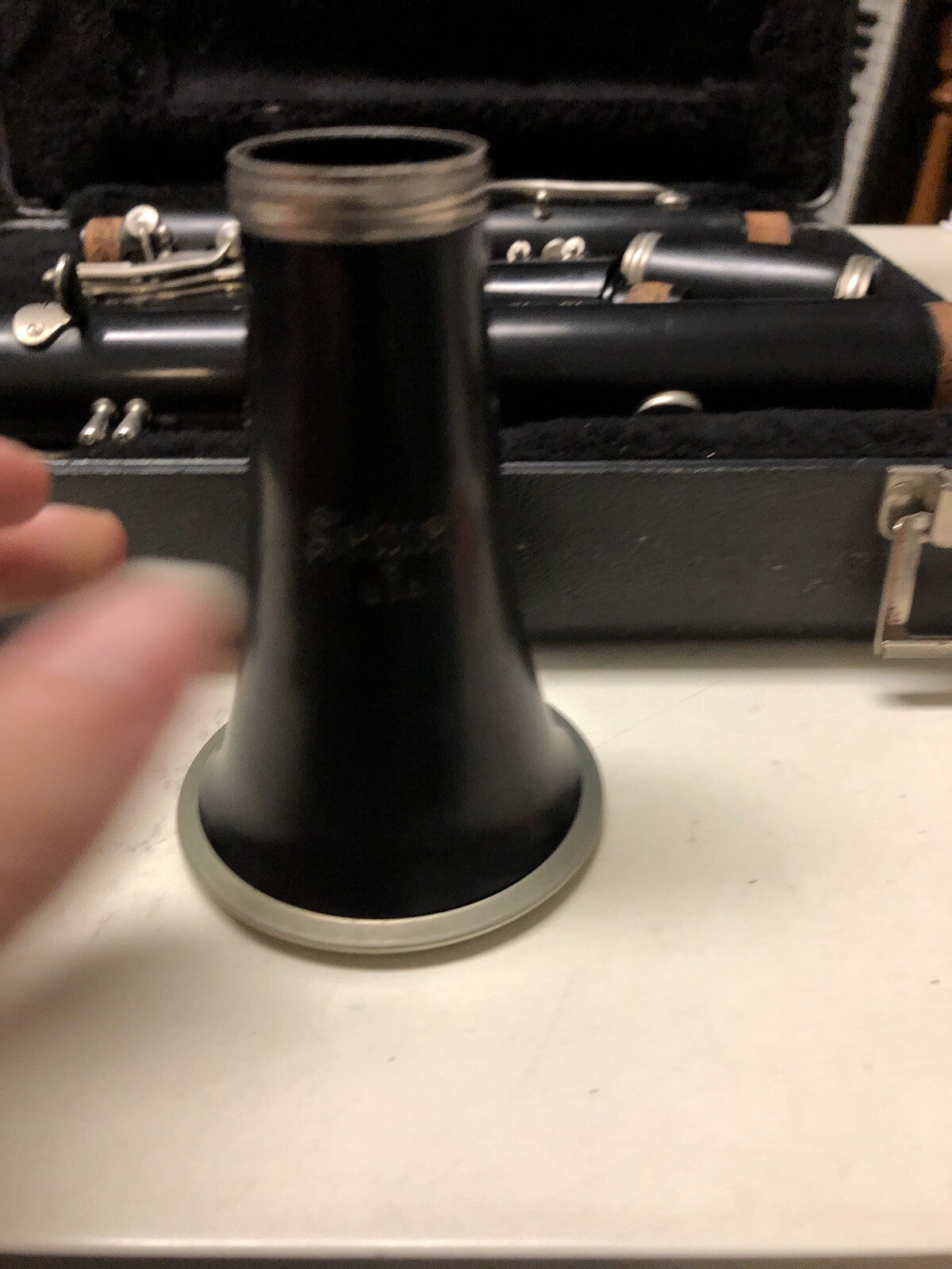 A26 Bundy Selmer Bb Resonite Student Clarinet Vintage W/ Case1
