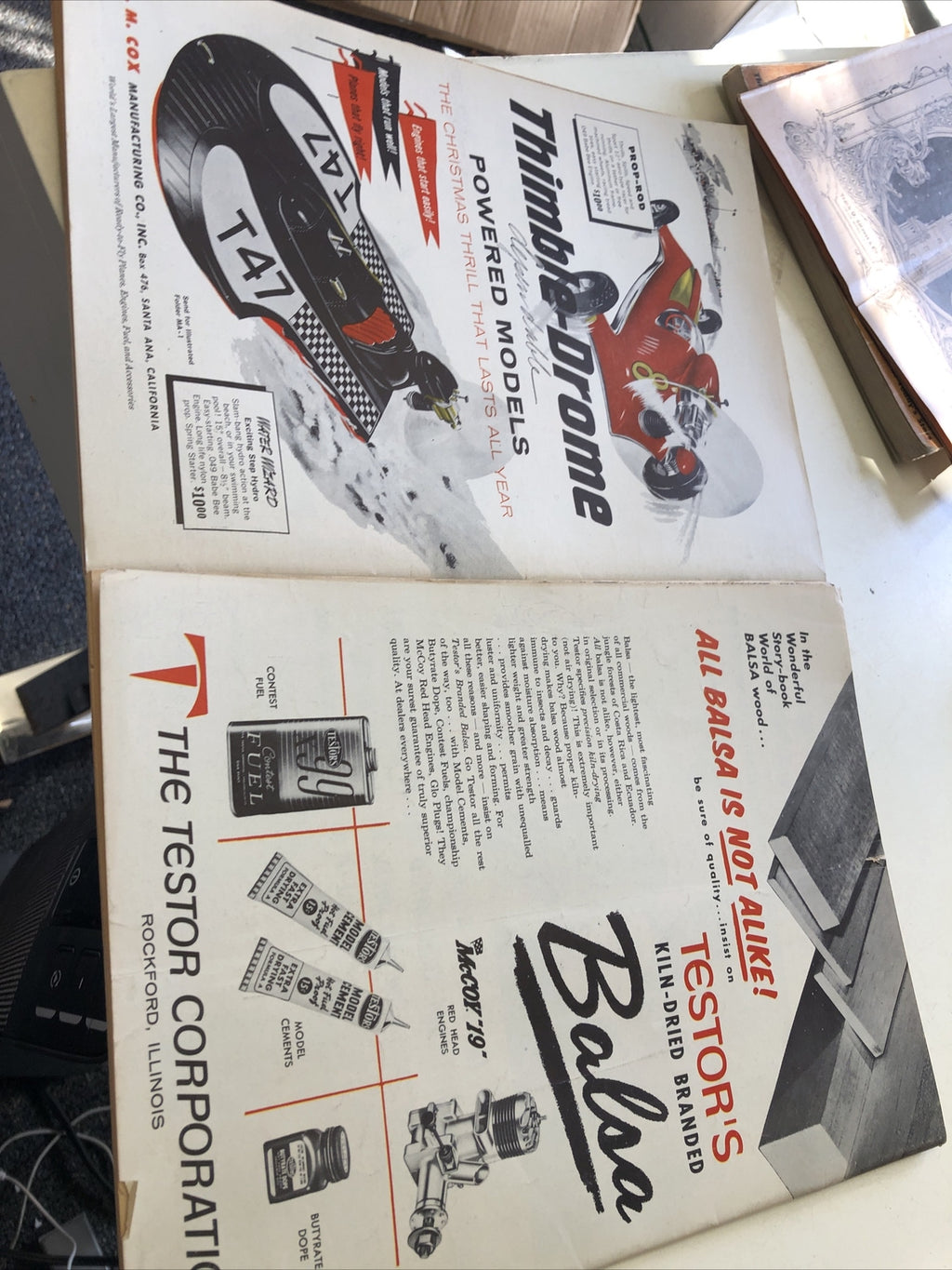 Model Airplane News Lot Of 2 - 1960 & 19623