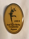 VtG 1994 Tour Of World Figure Skating Japan Champions pin Gold Played0